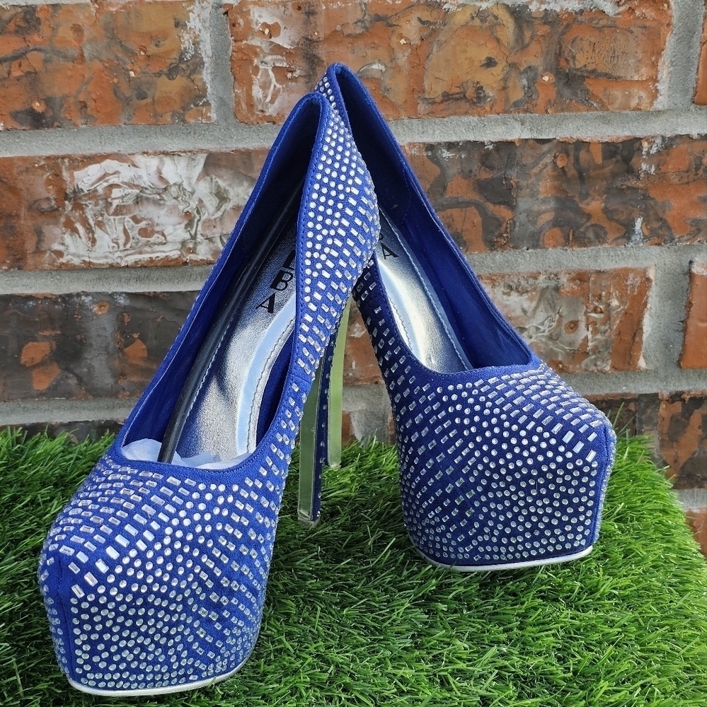 Alba Women's Platform Bling Pumps NWOT, Various Sizes